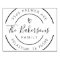 Family Name Return Address round logo Self-inking