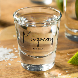 Family Name  Shot Glass