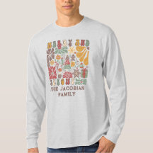 Family Name Year Reunion Boho Floral Christmas