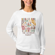 Family Name Year Reunion Boho Floral Christmas