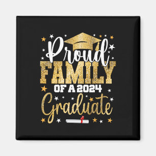 Family Of A 2024 Graduate Cl Senior Graduation  Magnet