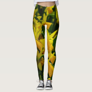 Family Of Daffodils Leggings