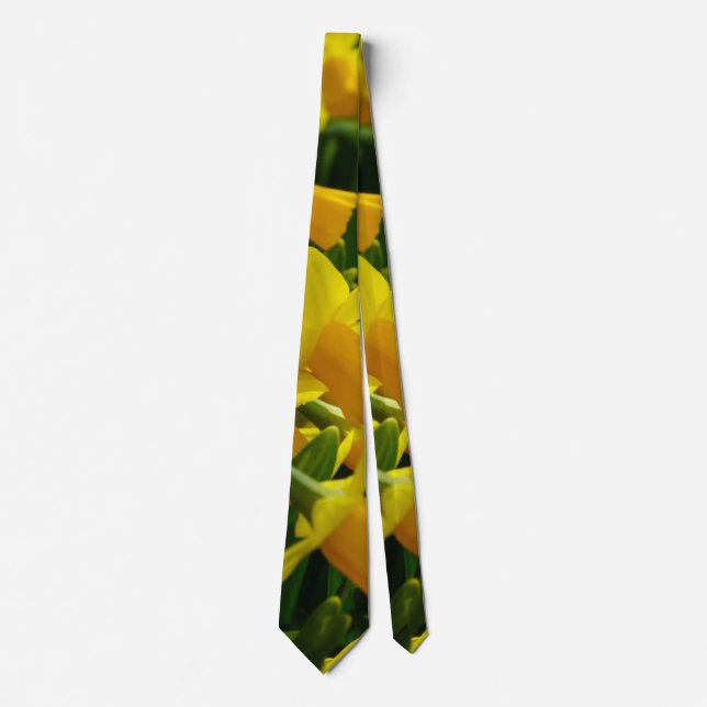 Family Of Daffodils Neck Tie (Front)