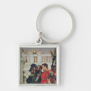 Family of Darius before Alexander the Great Key Ring