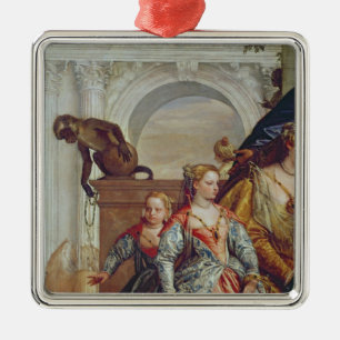 Family of Darius before Alexander the Great Metal Ornament
