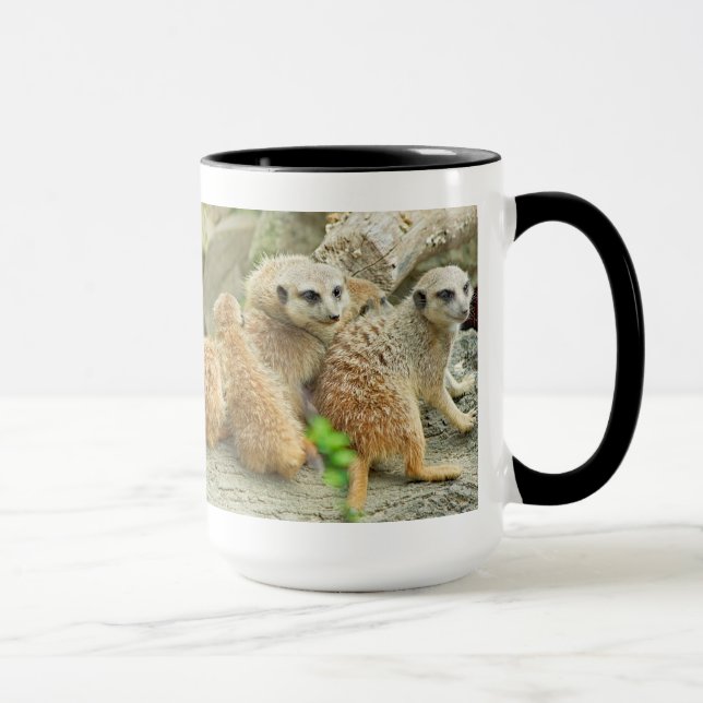 Family of meerkats - Mug (Right)