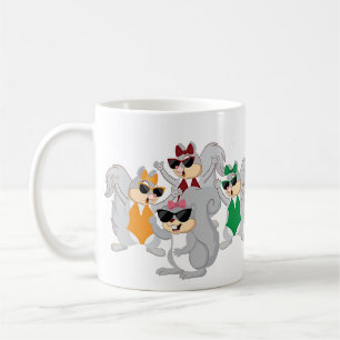 Family of squirrel mug