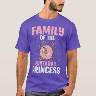 Family Of The Birthday Princess Donut Squad Dougnu T-Shirt