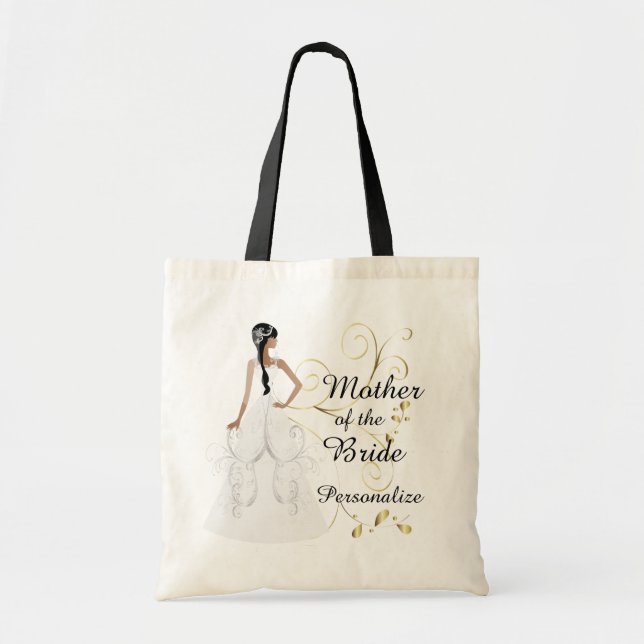 Family of the Bride Wedding Party  Tote Bag (Front)