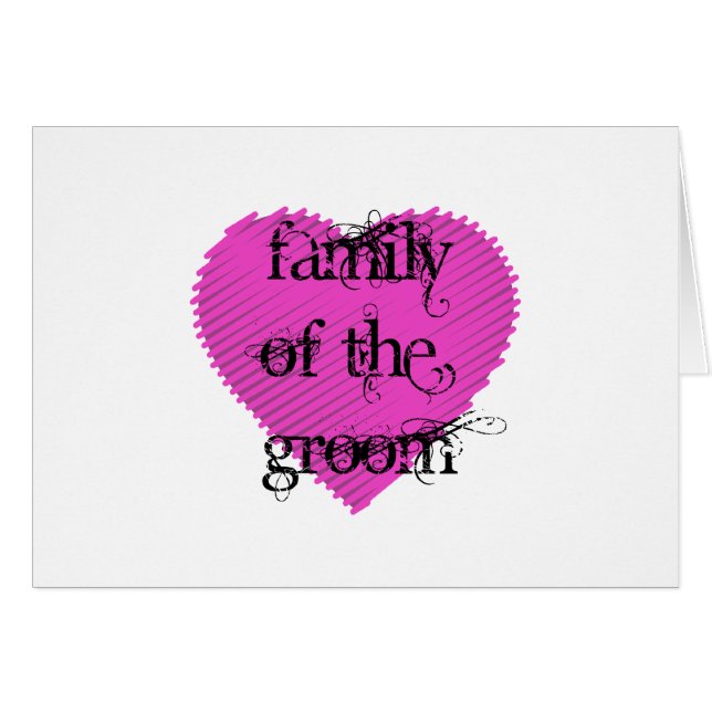 Family of the Groom (Front Horizontal)