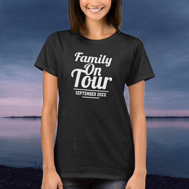 Family on Tour Holiday T-Shirt (Creator Uploaded)