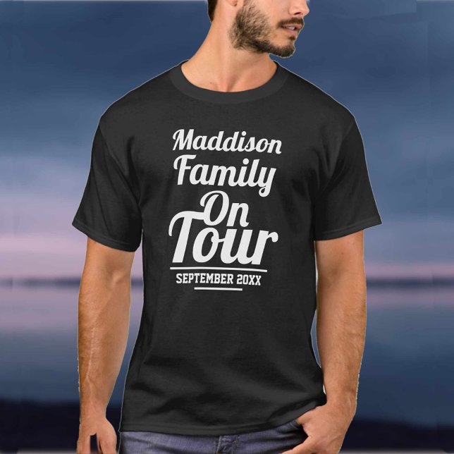 Family on Tour Holiday T-Shirt (Creator Uploaded)