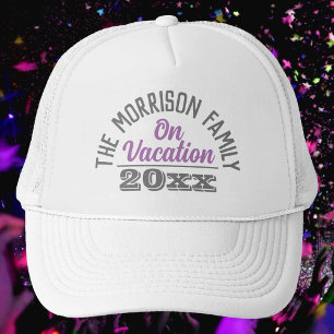 Family on Vacation Trucker Hat