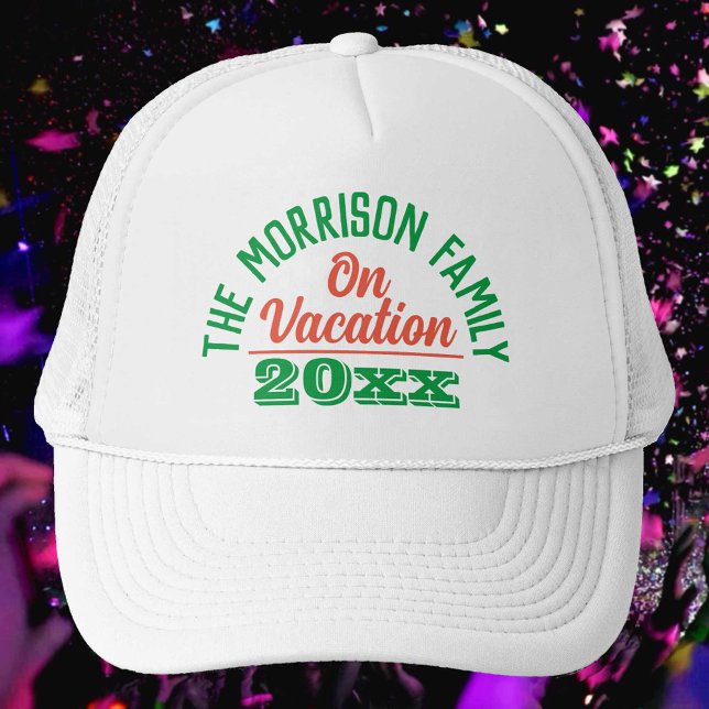 Family on Vacation Trucker Hat (Creator Uploaded)