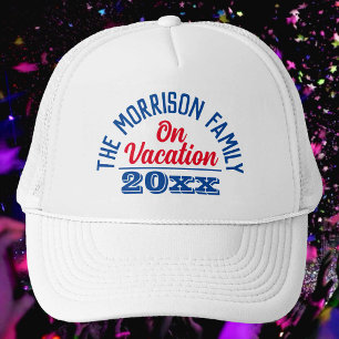 Family on Vacation Trucker Hat