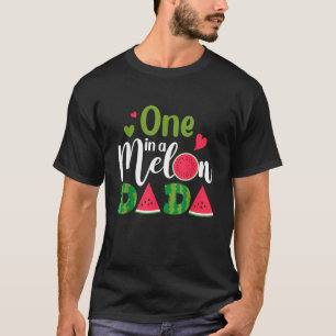 Family One In A Melon Dada Birthday Party Matching T-Shirt