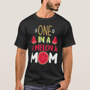 Family One In A Melon Mum Birthday Party Matching  T-Shirt