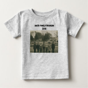 FAMILY OR CLASS REUNION VINTAGE CHILDREN FAITH BABY T-Shirt