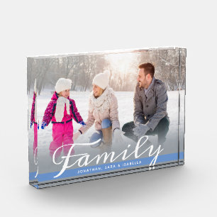 Family Overlay Horizontal Photo Block