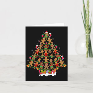 Family Pajama Sets Christmas Jolly Gingerbread Xma Card