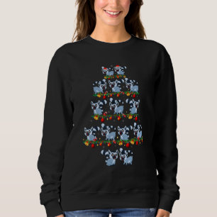 Family Pajama Sets Christmas Matching Lemur Xmas T Sweatshirt