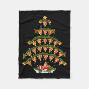 Family Pajama Sets Christmas Matching Pizza Xmas T Fleece Blanket