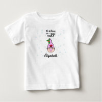 Family Personalised Baby Girl Gnome