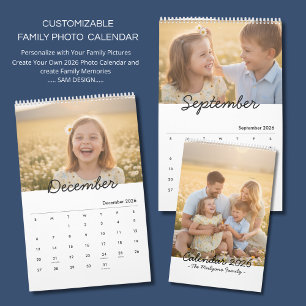 Family Photo Calendar 2026 – A Year Full of Love