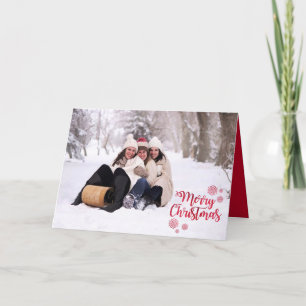 Family Photo, Christmas Image Holiday Card