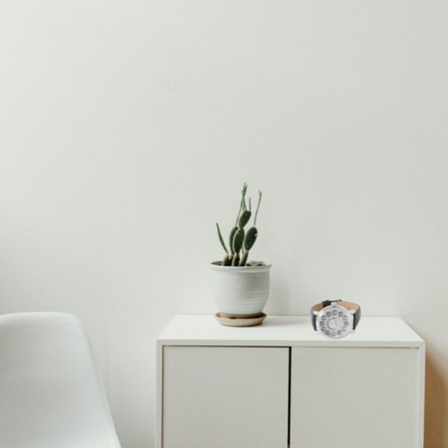 Family Photo Circles Tree Slice Background Watch (Creator Uploaded)