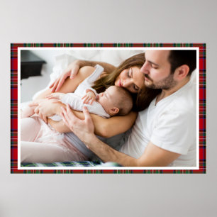 Family Photo Clan Stewart Tartan Keepsake Poster