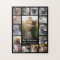 Family Photo Collage 15 Pictures + Name Black Easy