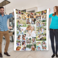 Family Photo Collage 31 Picture White