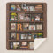 Family Photo Collage Antique Bookcase Personalized