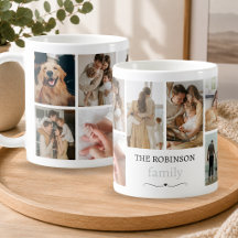Family Photo Collage Custom Text Personalised