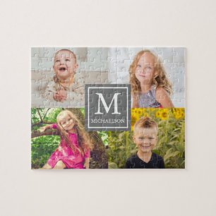 Family Photo Collage Jigsaw Puzzle