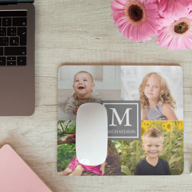 Family Photo Collage Mouse Pad (Creator Uploaded)