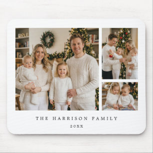 Family Photo Collage Mouse Pad