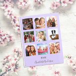 Family photo collage name script monogram 2024 planner<br><div class="desc">Make your own unique family photo collage as a gift for your mum, wife or yourself. Use four, 9 of your favourite photos of your family, friends, dream travel destination or pet! Personalise and add a name and a year. The name is written with a modern hand lettered style script....</div>