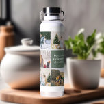 Family Photo Collage Together Is Our Favourite Water Bottle<br><div class="desc">Here is a possible marketing text for a water bottle with 11 photo square layout collage for family and 1 square on the left with the quote Together is our favourite place to be: Are you looking for a unique and personalised gift for your loved ones? Do you want to...</div>