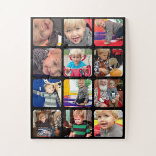 Family Photo Collage Your Photos Here Jigsaw Puzzle