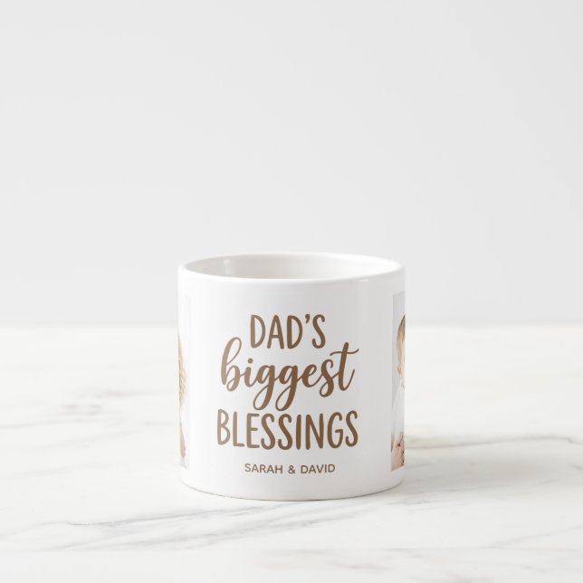 Family Photo Dad's Blessing Mug (Front)