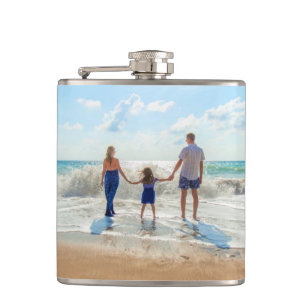 Family Photo Flask Personalised
