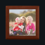 Family Photo Gift Box<br><div class="desc">Family photo personalised gifts. Photo credit Photography © Storytree Studios, Stanford, CA.</div>