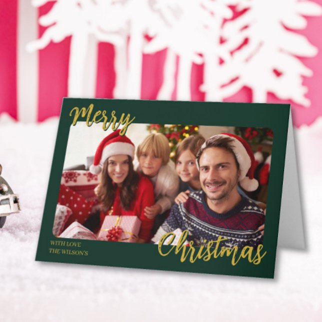 Family Photo Holiday Card Custom Christmas  (Creator Uploaded)
