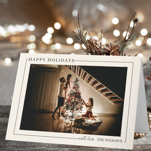 Family Photo Holiday Card Custom Christmas  (Creator Uploaded)
