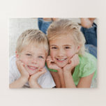 Family Photo Keepsake Custom Jigsaw Puzzle<br><div class="desc">Custom and unique Family Photo Puzzle for staying at Home and Playing Games with your Parents,  Grandparents or Children. This special photograph puzzle game makes a great birthday or Christmas gift for the whole family to enjoy.</div>