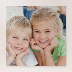 Family Photo Keepsake Custom Jigsaw Puzzle
