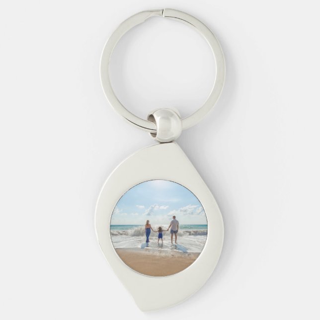 Family Photo Key Ring (Front)