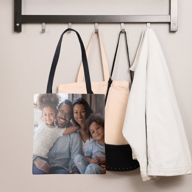 Family photo kids children tote bag (Creator Uploaded)